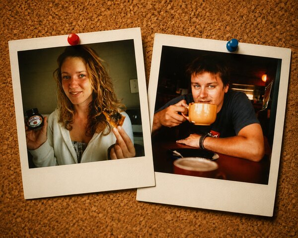 Ed and K, founders of IndiStamp
